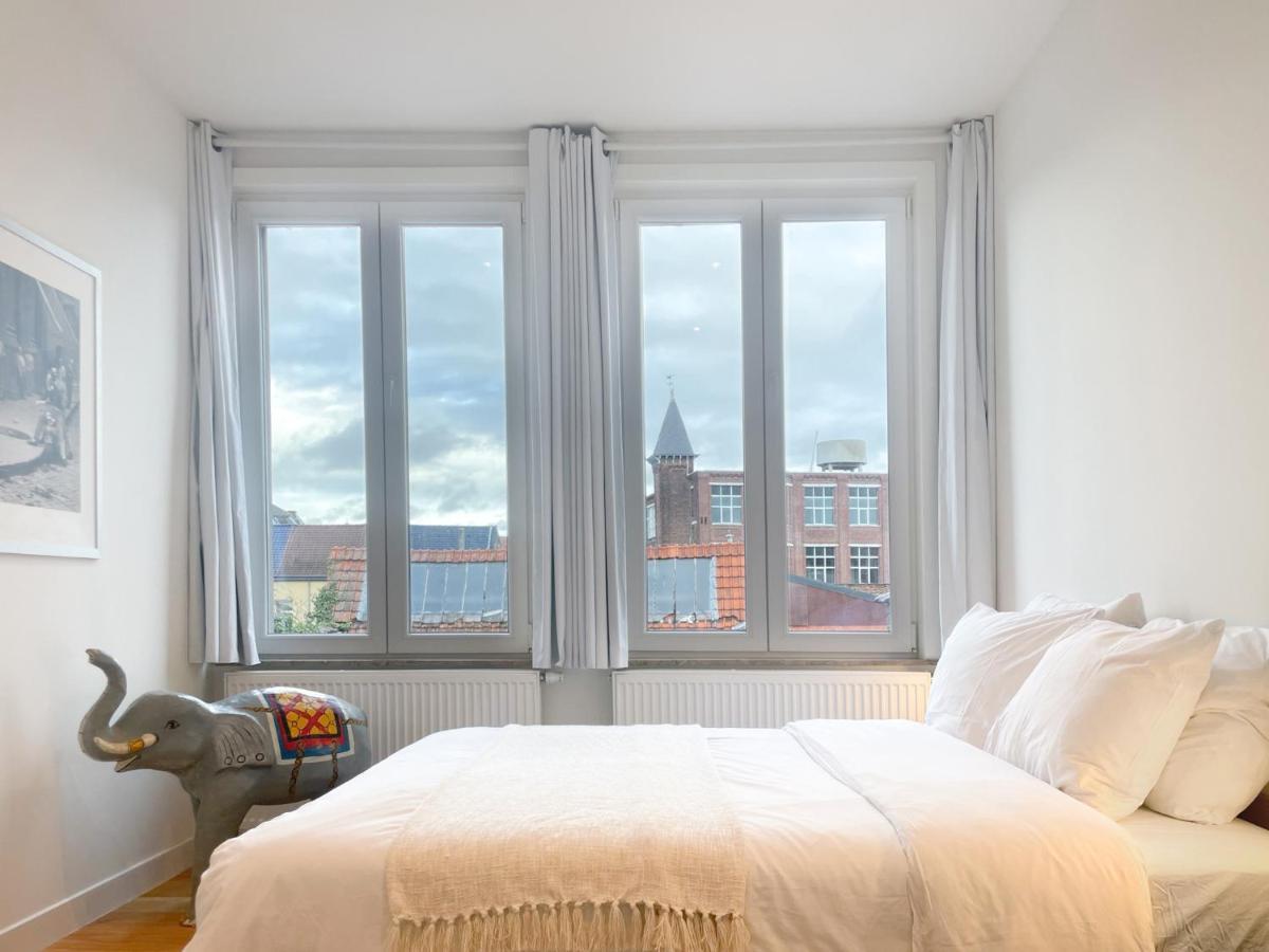 Appartement Spacieux & Calme Avec Vue Sur L'Escaut 图尔奈 外观 照片